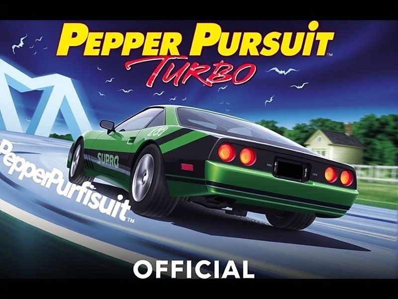 Pepper Pursuit Turbo Game Cover Pepper Pursuit Turbo Official Cover